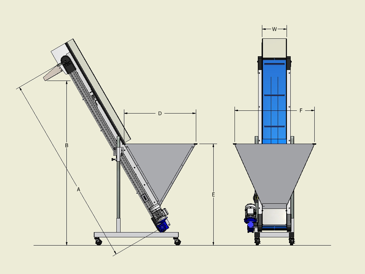 Hopper Ultraline Series Conveyors TEC Engineering Corp.